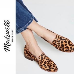 Madewell Frances leopard loafer